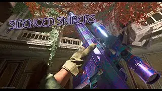 SILENCED SNIPERS IN MODERN WARFARE ARE extra quiet...