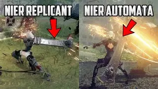 Nier Replicant Vs Nier Automata Side by Side Comparison