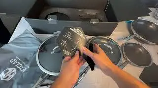 Unboxing HexClad 7-piece Cookware Set | Costco