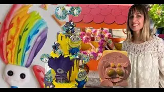 Manos a la Obra Tv 2022 Programa 28 Decoración de Tortas Pic Nic Creativo  Candy Bar Modelado
