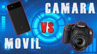 CÁMARA Profesional vs CELULAR  📷🤜🤛📱 Qué es MEJOR una Cámara o un Celular ?