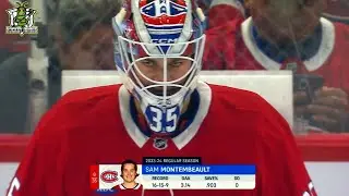He was a problem last night..