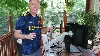 Unboxing Humanscale M8.1 revolutionary dual monitor arm!!