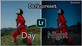 Day to Night - Night Lightroom Mobile preset DNG | Dark Moody preset | QK Pictures