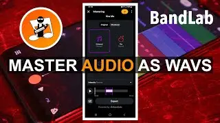 Quickly Master Any audio file on your phone to a wav file