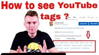 how to SEE TAGS on YouTube & how to install chrome extension [inspired by music]