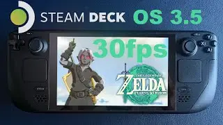 BEST ToTK Performance to date | Steam OS 3.5 | Yuzu early access