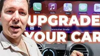 Easy Upgrade for Old Cars: Wireless Apple CarPlay, Android Auto, and Front & Back Dash Cams