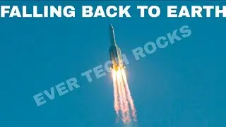 CHINESE ROCKET FAILURE | LIVE FALLING BACK TO EARTH  VISUALS