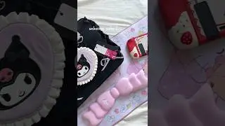 Cute tech accessories unboxing 😍 #nintendoswitch #desksetup #laptopbag #deskaccessories #ipadcase