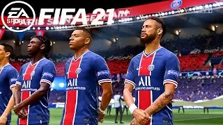 Paris Saint-Germain vs RB Leipzig // Champions League UEFA // 24 November 2020 // FIFA 21