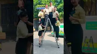 Test tải trọng thang rút lồng Sumika SKM404| Sumika.vn