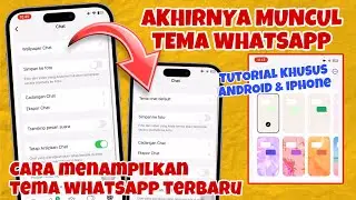 SOLUSI TEMA WHATSAPP TIDAK MUNCUL ANDROID DAN IPHONE | TEMA WHATSAPP VIRAL !