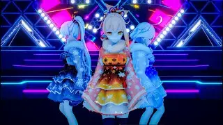 [MMD MODEL DL] Soldier Game (Ayaka/Yoimiya/Furina)