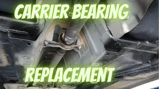 Pontiac g8 Carrier Bearing Replacement