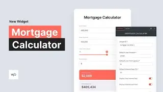 Mortgage Calculator Widget | Tutorial by Without Code