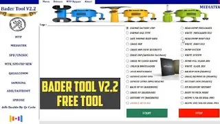 Bader Tool V2.2, Erase FRP,  Unlock Bootloader