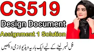 cs519 design document | cs519 final project 2024 | cs519 assignment 1 solution 2024 | cs519 viva