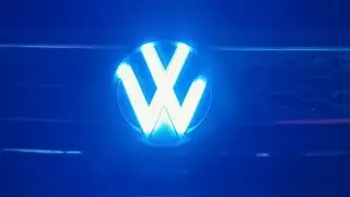 VW Light up Emblem With Animation | Volkswagen Logo LED Emblem