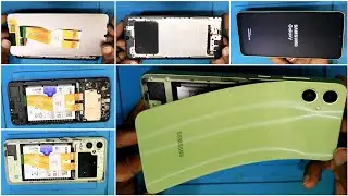 Samsung a05 disassembly / Samsung a05 combo change / Samsung a05 back panel open