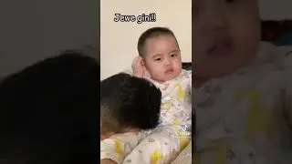 Baby Clay pukul pukul kepala ayah, Diomelin langsung cemberut😆