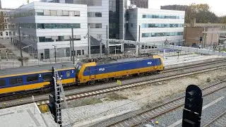 IC Direct komt als leeg materieel binnen op station Utrecht Centraal - IC Direct