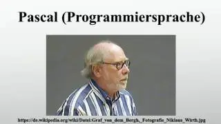 Pascal (Programmiersprache)