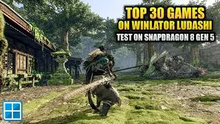 30 PC Games On The Snapdragon 8 Gen 5 - Winlator Ludashi Performance Test