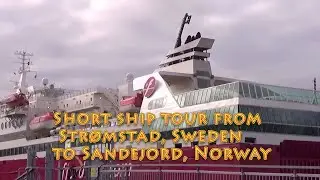 Norway# A little ship tour from Strømstad, Sweden to Sandefjord, Norway 🛳