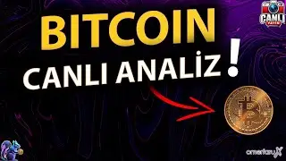 BİTCOIN CANLI TEKNİK ANALİZ !