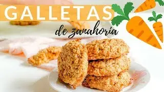 GALLETAS DE ZANAHORIA | SIN AZÚCAR REFINADO