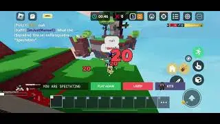 Level 38 Caught Hacking In Roblox Bedwars. @chasevovl