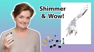 Exploring Specialty Watercolour Paints: Metallic, Shimmery, and Mineral Pigments
