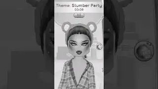 DTI but Playing in Black and White filter 💀💀 #dresstoimpress #dtistars #roblox #dti