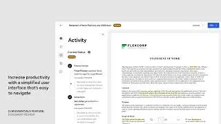 DocuSign CLM Feature: Document Review