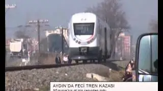etv AYDIN'DA FECİ TREN KAZASI:50 KURUŞ'LUK OT İÇİN CANINDAN OLDU