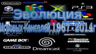 Эволюция Игровых Консолей 1967 - 2014г