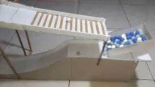 Marble Run Marble Sounds || devdevs simple crafts