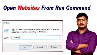 Open website using RUN Command in windows 10/8/7/XP | Networkgreen Live