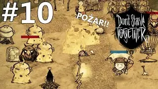 UMARŁEM ALE ŻYJE, POŻAR W BAZIE, ANTLION Don't starve #10