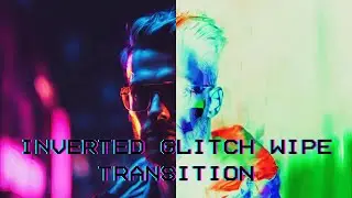 Inverted Glitch Wipe Transition for Premiere Pro