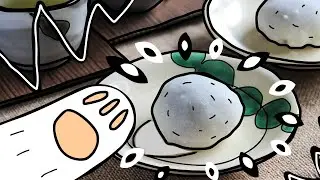 готовлю булочки чин чан чон чи (молочно-рисовая жвачка)