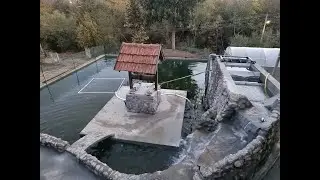 KOI pond in Serbia
