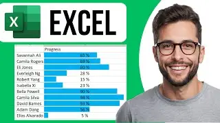 How To Create Progress Bars In Excel