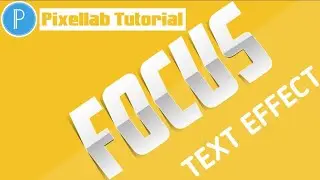 Pixellab Tips and Tricks || Folded Paper Focus Text Effect In Pixellab ||Pixellab Tutorial.