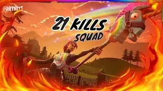 NOVO RECORDE DE KILLS !! ( 21 ) - Fortnite Battle Royale
