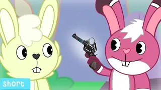 The tool gun is not a toy (Happy Tree Friends animation)