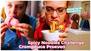 Crompouce Proeven🍰🥐 en Spicy Noodles Challenge🍜🥵🔥 Weekvlog 264 | Ondertiteld |