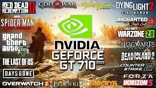 GT 710 2GB DDR3 in 2023 - Test in 35 Games