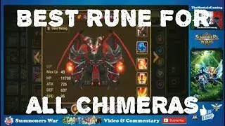 Summoners War Runes Guide -  How to rune Chimere